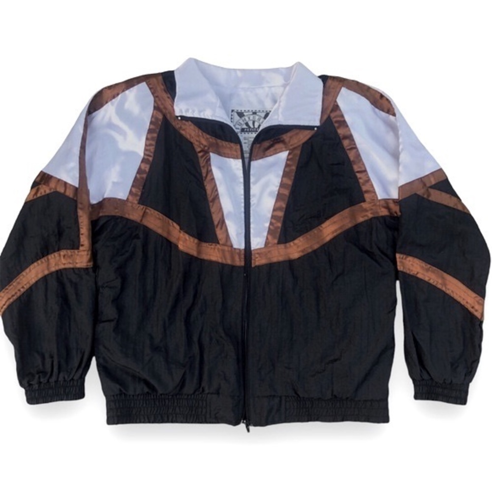 Vintage 90s Sunterra Track Jacket Size Medium Petite